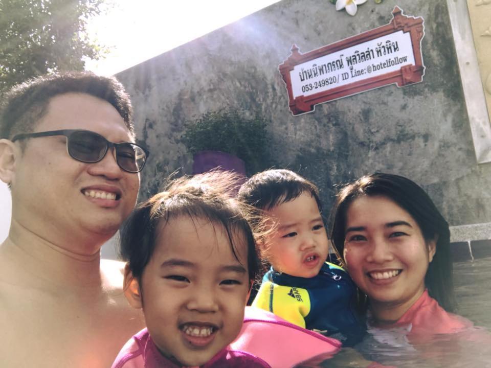 บ้านเขมิกา พูลวิลล่า หัวหิน พัก 4-15 คน คาราโอเกะ ปาตี้ ปิ้งย่าง Buitenkant foto